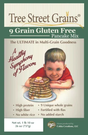 Gluten Free Whole Grain Pancake Mix from Tree Street Grains and Vivian's Live Again
