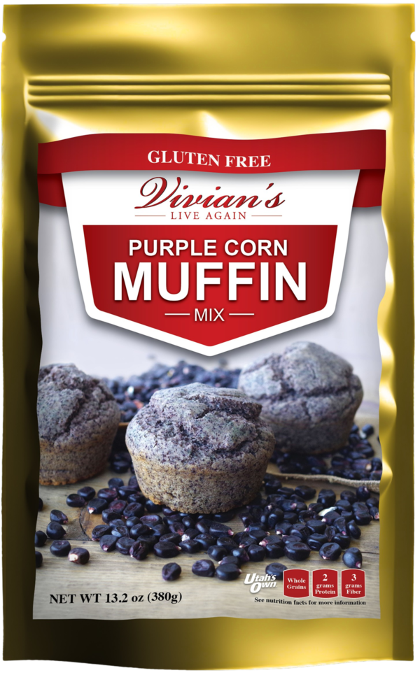 Gluten Free Purple Cornmeal Muffin Mix
