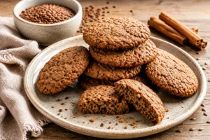 High-Flax Gluten Free Spice Cookies